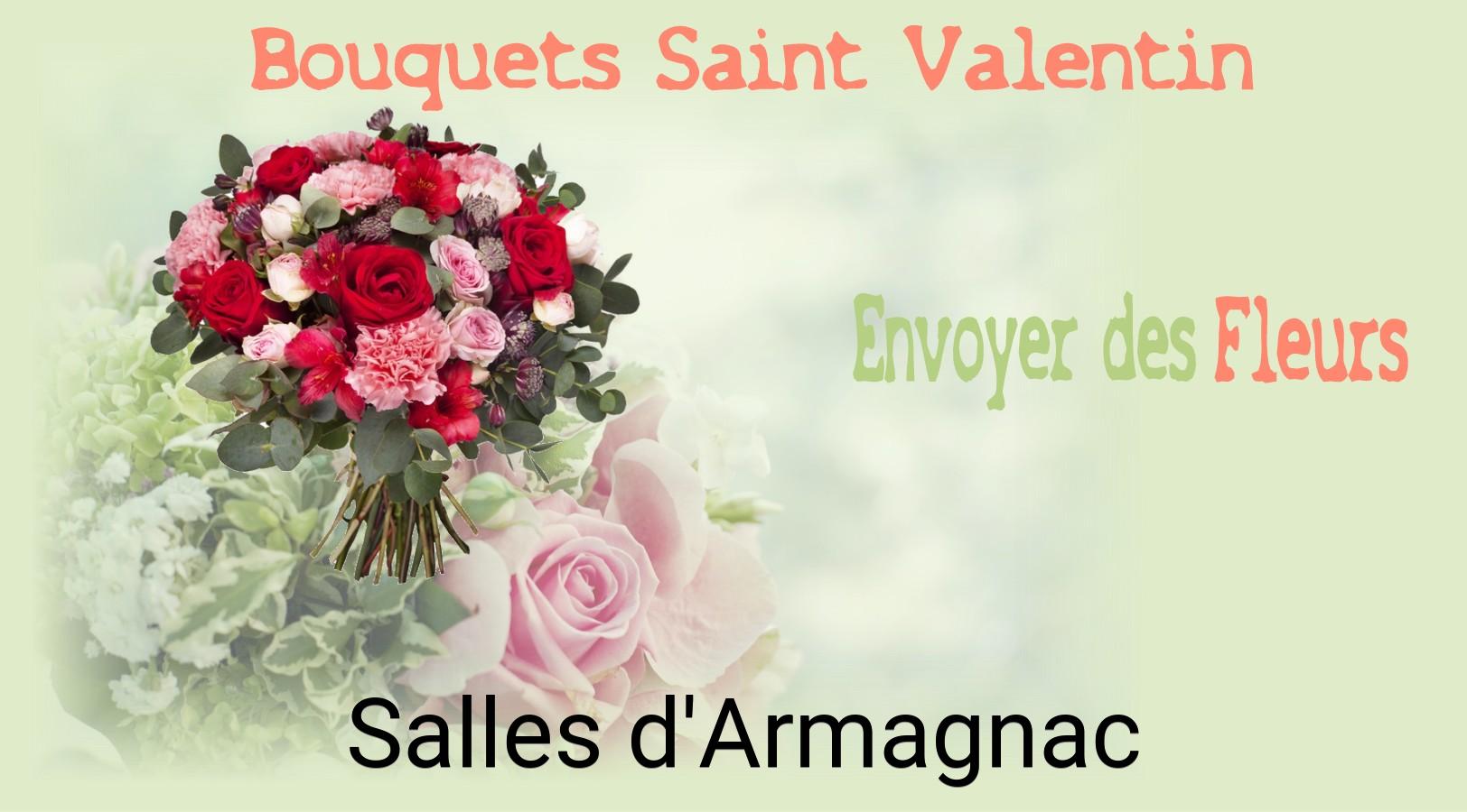 Roses de Saint-Valentin livrées à Salles-d'Armagnac